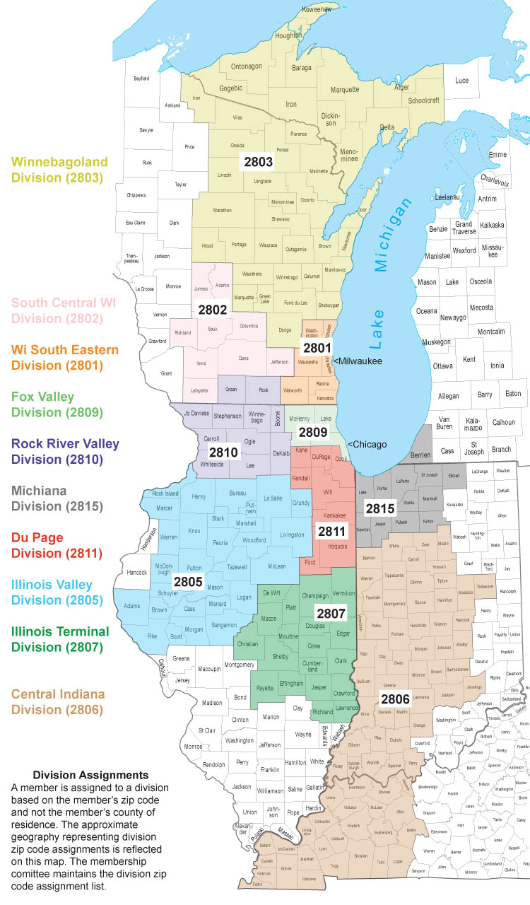 MWR Area Map