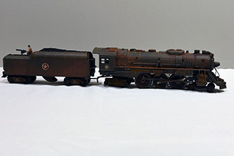 WWII Steam Locomotive by Lawrence Goodridge, MCR - Kit Built Steam Locomotive Category