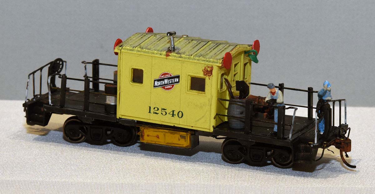 CNW Transfer Caboose 12540 by Michael Hirvela, MWR - 2nd Place - Kit Built Caboose Category