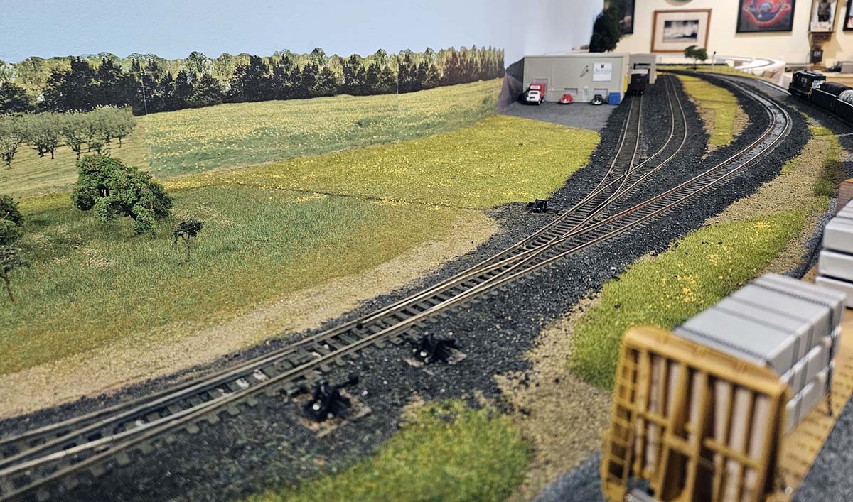 Alpha Baking West End over Train