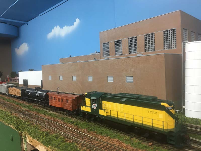 The Niagara Turn switching Kimberly Clark Plant