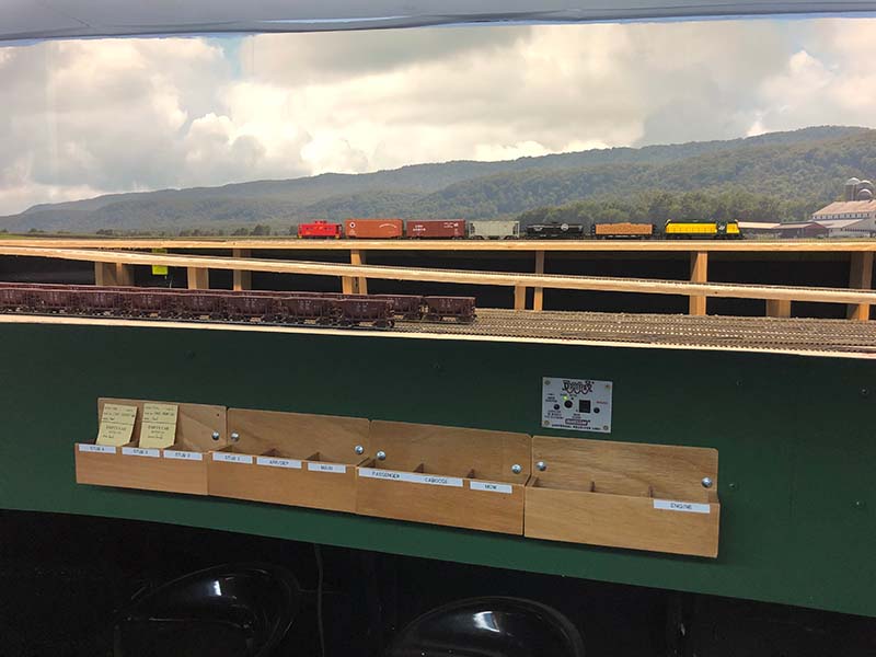 Antoine yard foreground with the Ore Line in background