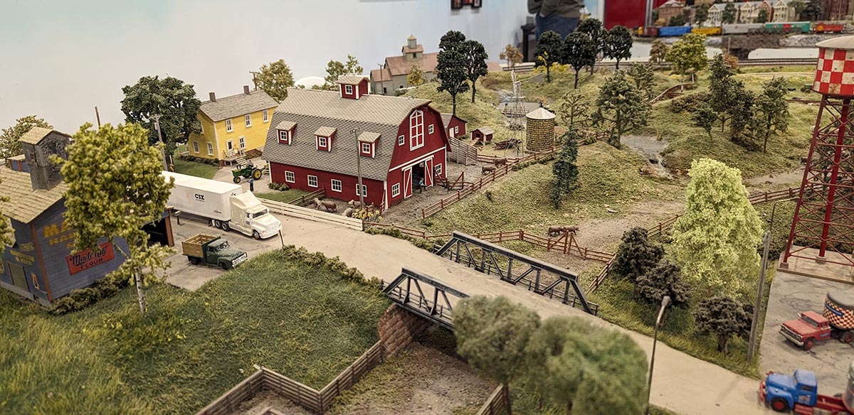 Farm Scene in Cheyenne